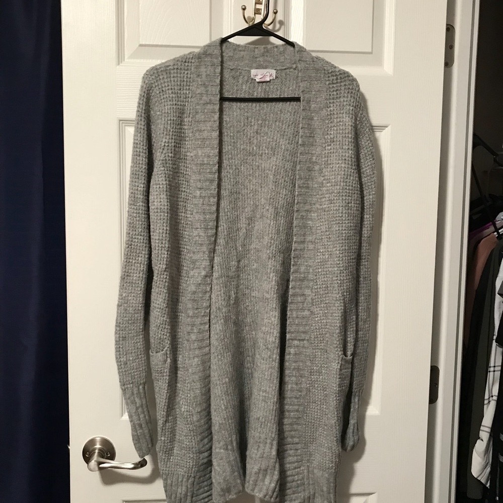 Grey Cardigan